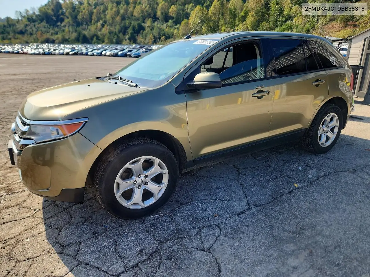 FORD EDGE 2013, VIN 2FMDK4JC1DBB38318