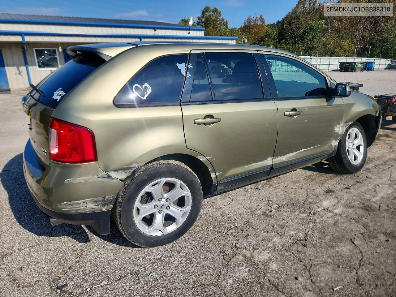 2013 FORD EDGE VIN 2FMDK4JC1DBB38318 — фото 3