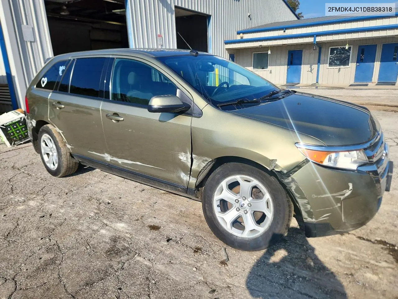 2013 FORD EDGE VIN 2FMDK4JC1DBB38318 — фото 4