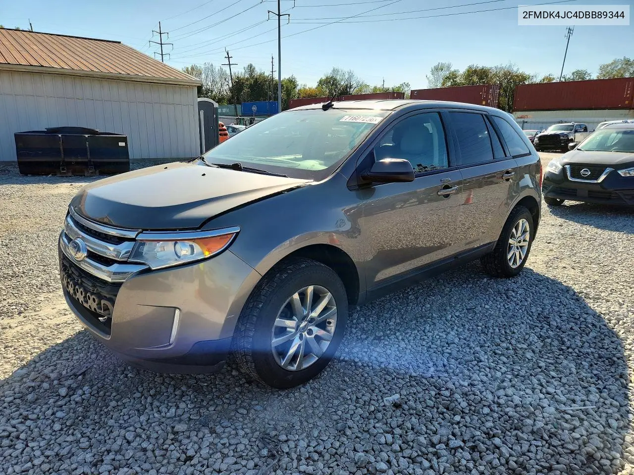 FORD EDGE 2013, VIN 2FMDK4JC4DBB89344