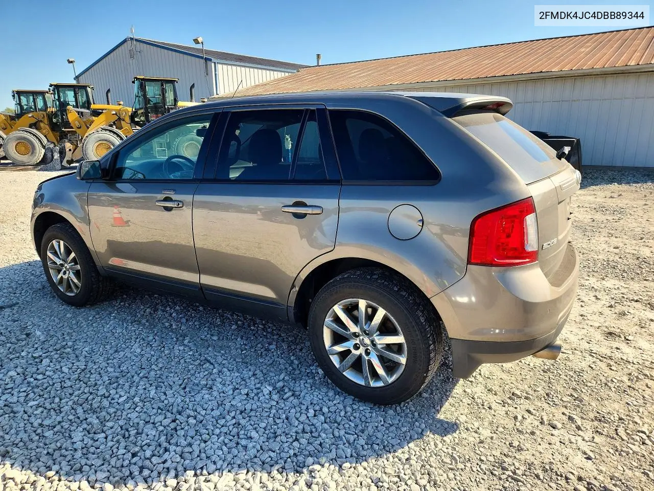 2013 FORD EDGE VIN 2FMDK4JC4DBB89344 — фото 2