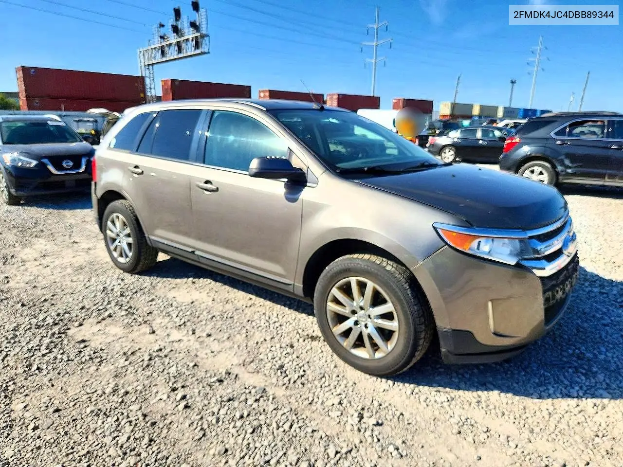 2013 FORD EDGE VIN 2FMDK4JC4DBB89344 — фото 4