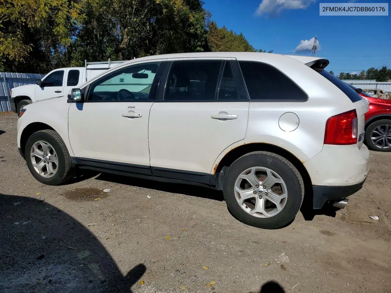 2013 FORD EDGE VIN 2FMDK4JC7DBB60176 — фото 2