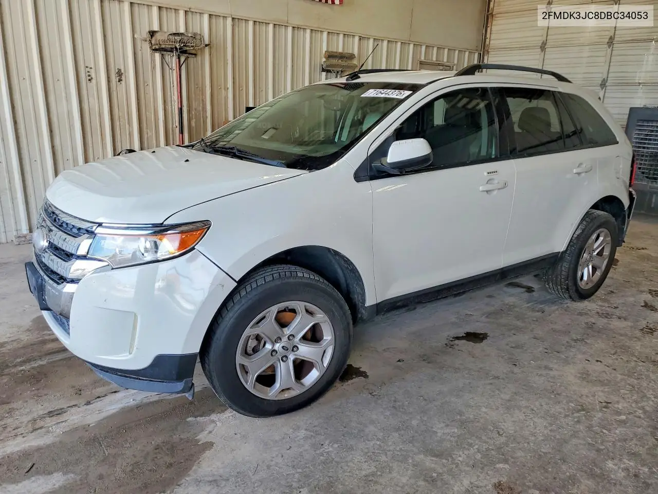 FORD EDGE 2013, VIN 2FMDK3JC8DBC34053
