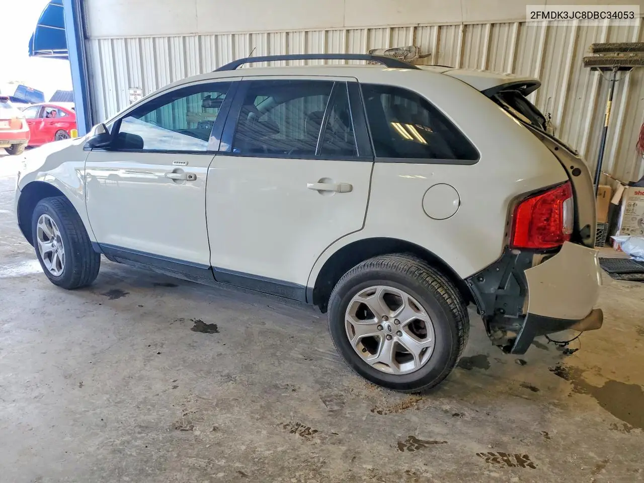 2013 FORD EDGE VIN 2FMDK3JC8DBC34053 — фото 2