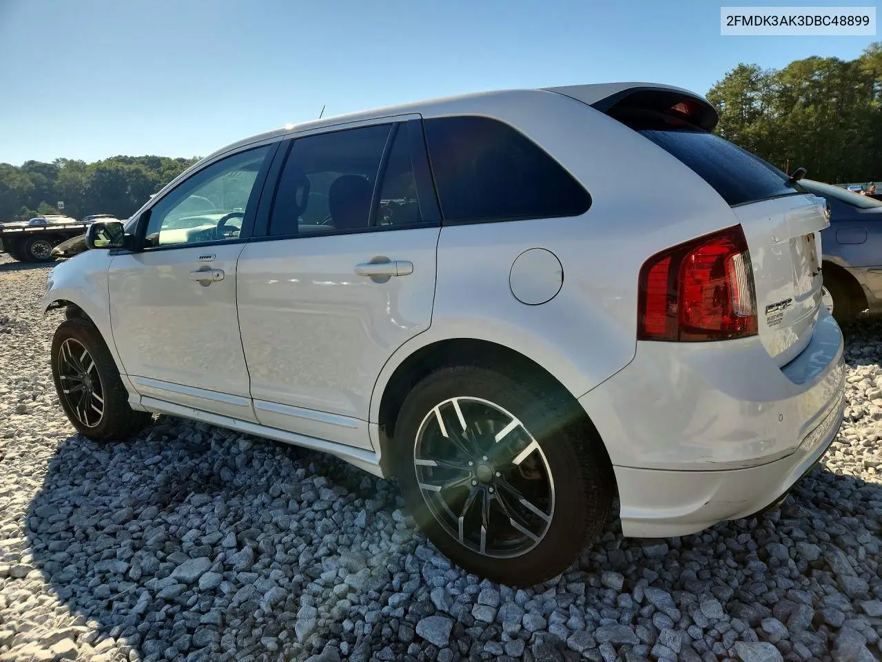 2013 FORD EDGE VIN 2FMDK3AK3DBC48899 — фото 2