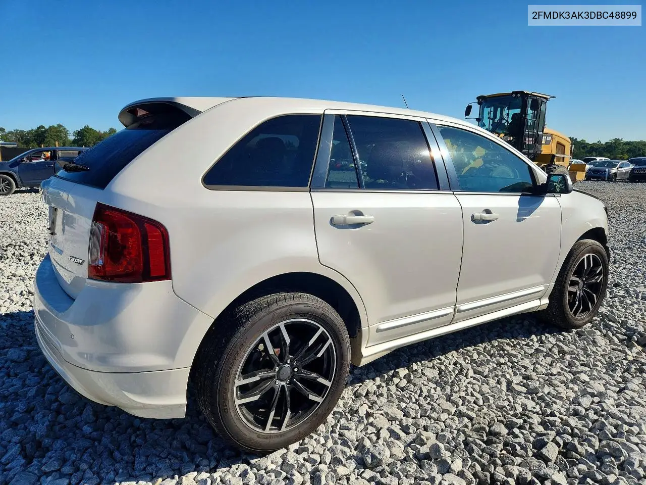 2013 FORD EDGE VIN 2FMDK3AK3DBC48899 — фото 3