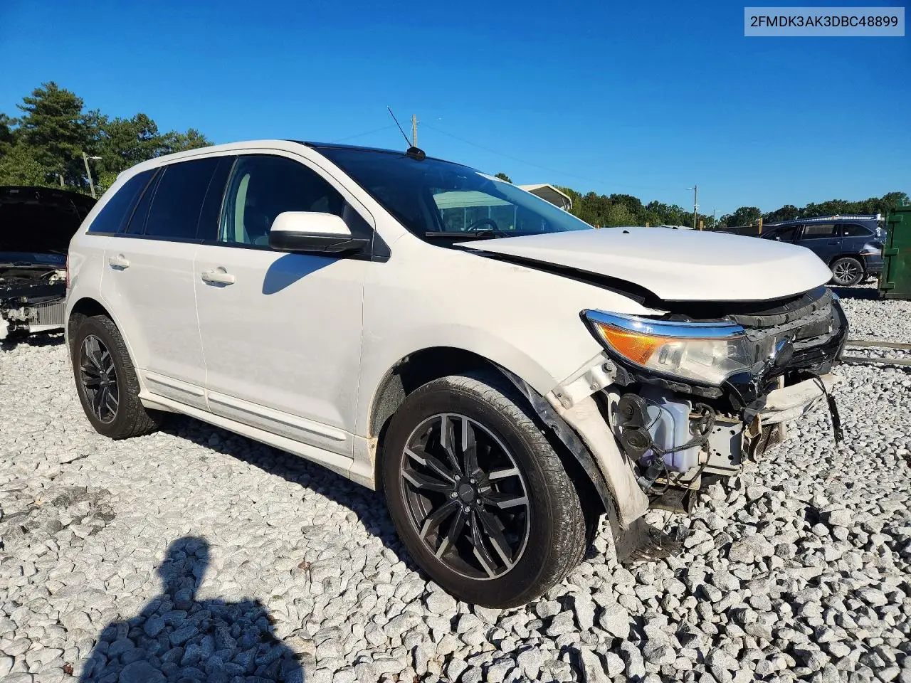 2013 FORD EDGE VIN 2FMDK3AK3DBC48899 — фото 4
