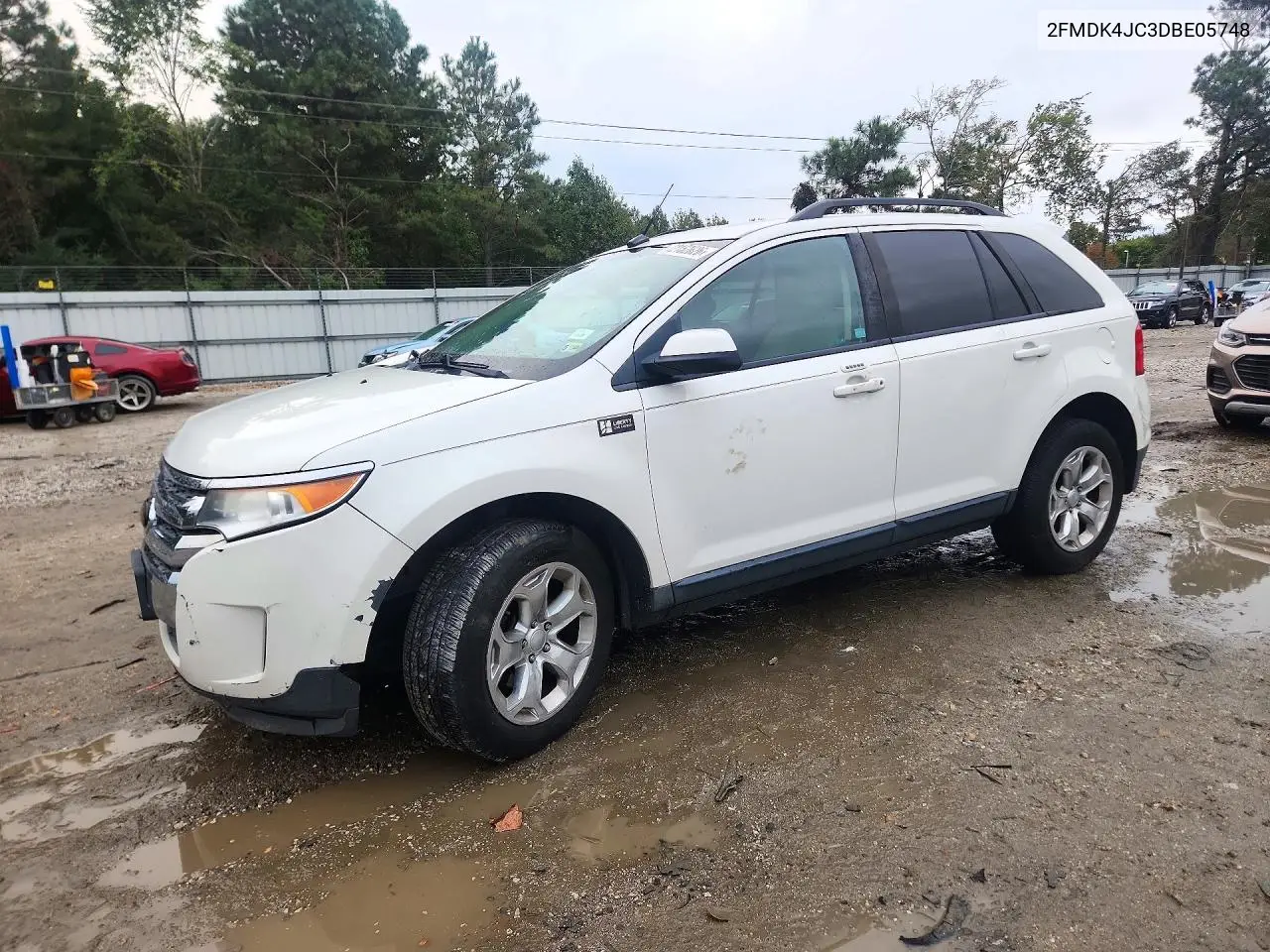 FORD EDGE 2013, VIN 2FMDK4JC3DBE05748