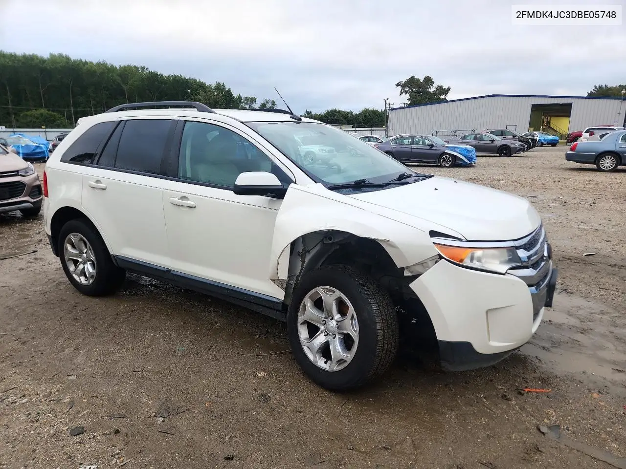 2013 FORD EDGE VIN 2FMDK4JC3DBE05748 — фото 4
