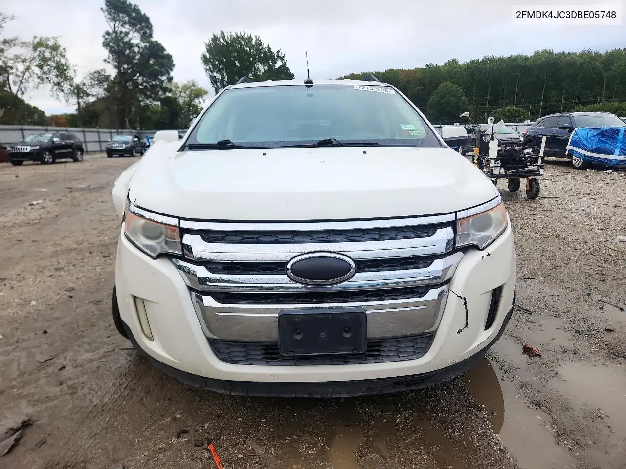 2013 FORD EDGE VIN 2FMDK4JC3DBE05748 — фото 5