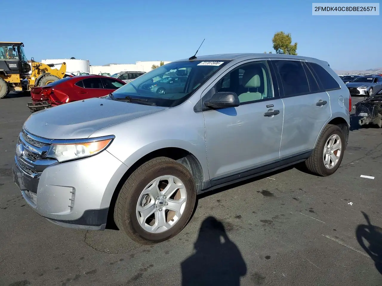 FORD EDGE 2013, VIN 2FMDK4GC8DBE26571