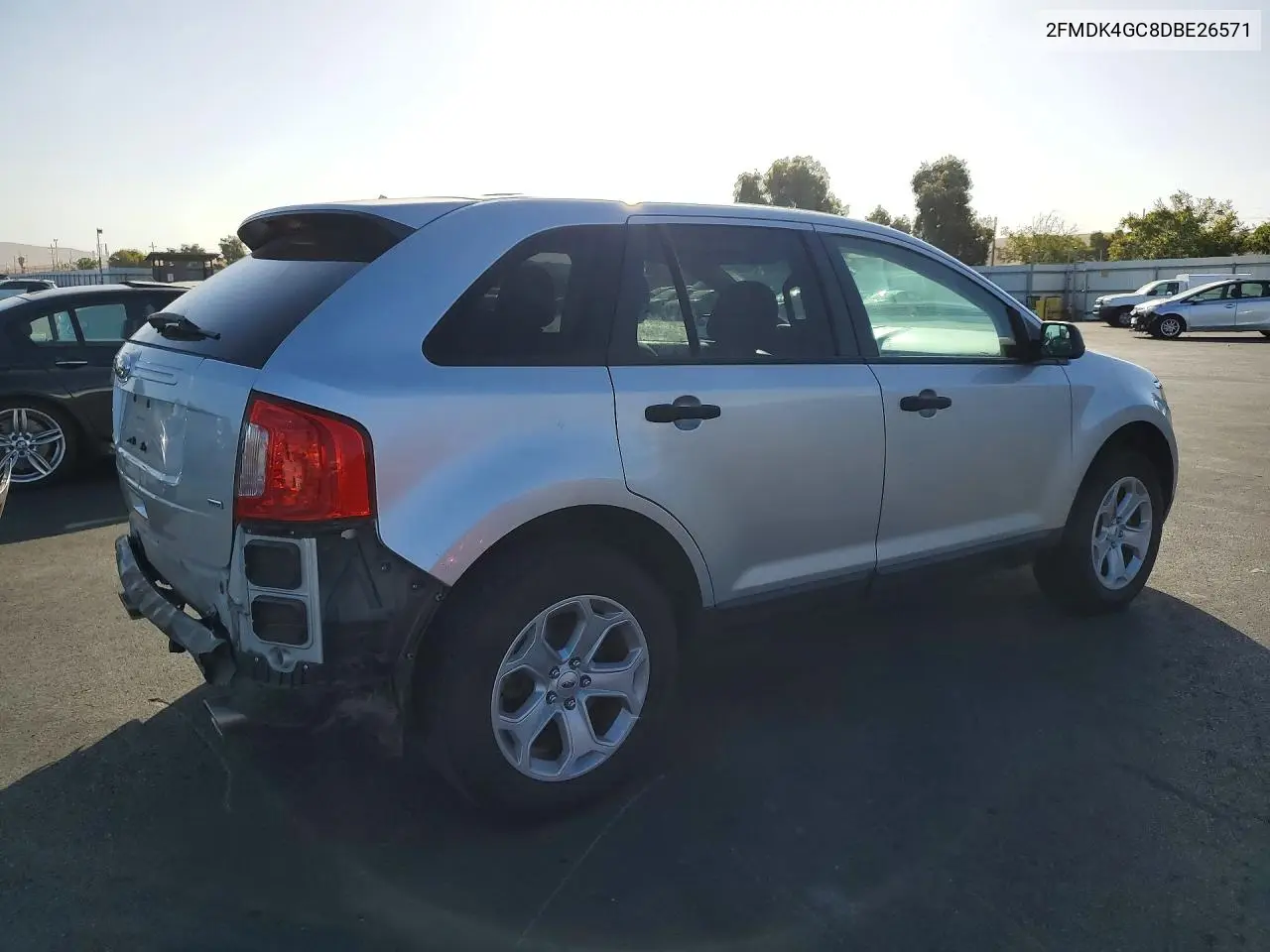 2013 FORD EDGE VIN 2FMDK4GC8DBE26571 — фото 3