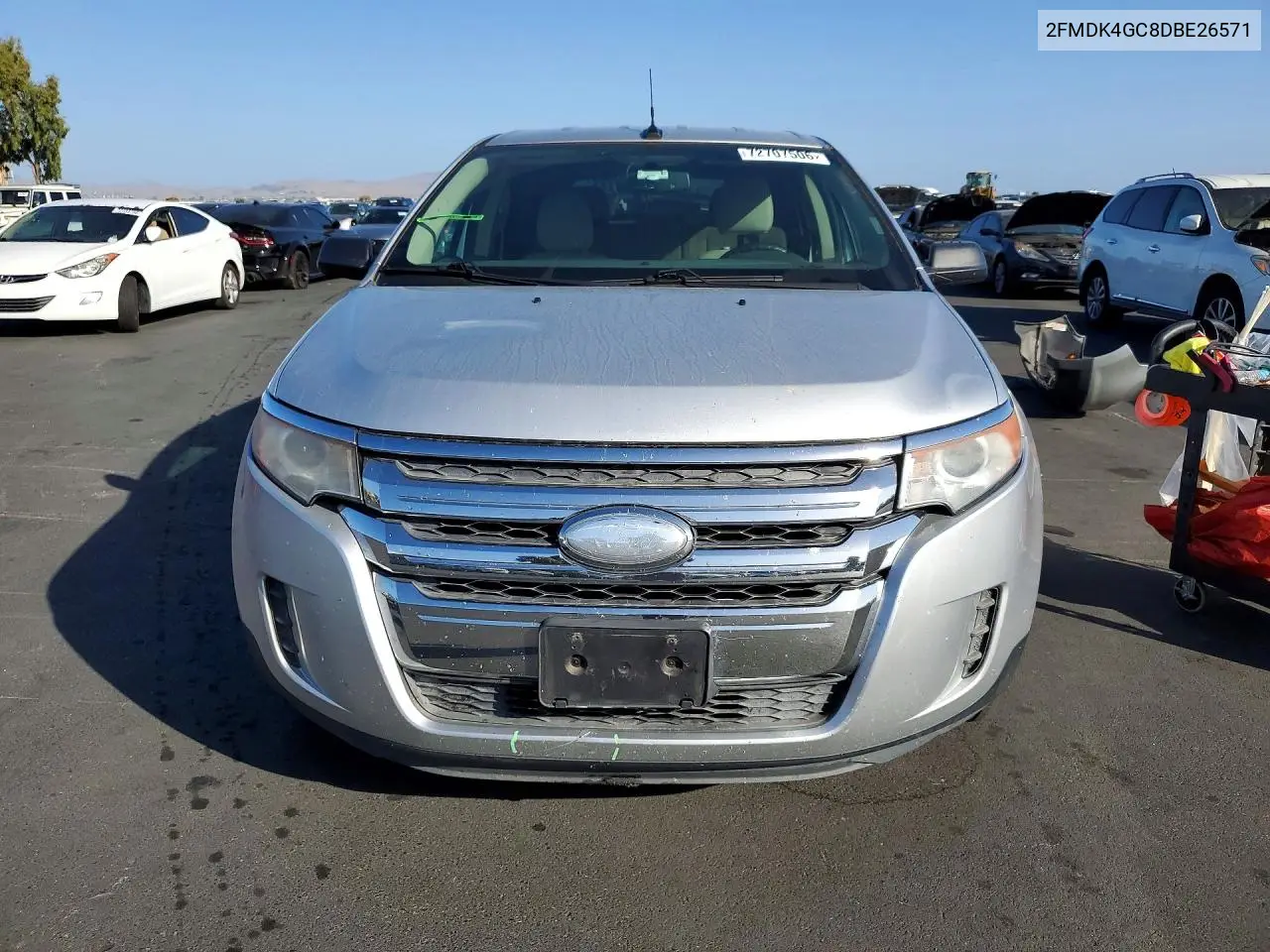 2013 FORD EDGE VIN 2FMDK4GC8DBE26571 — фото 5