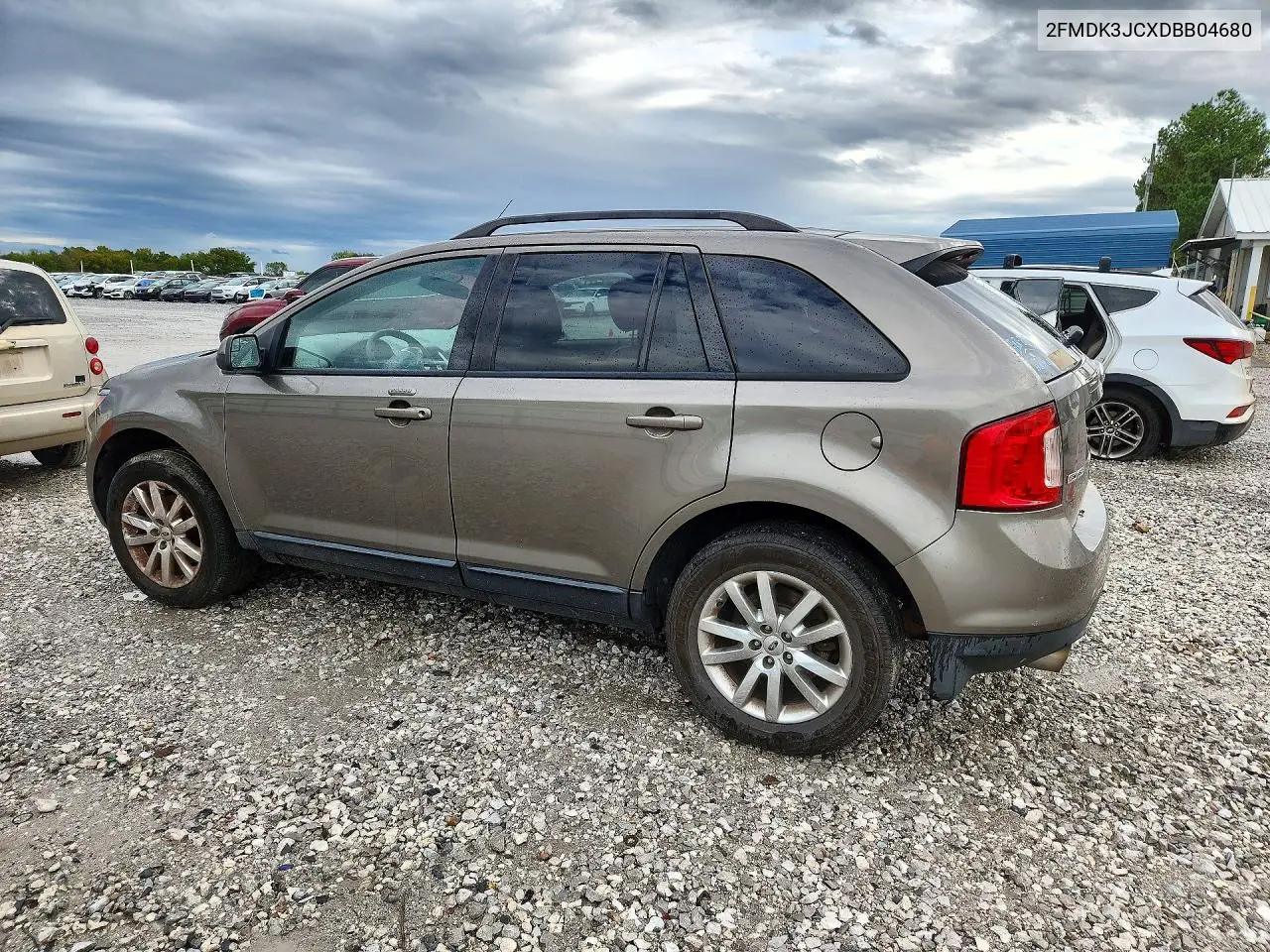 2013 FORD EDGE VIN 2FMDK3JCXDBB04680 — фото 2