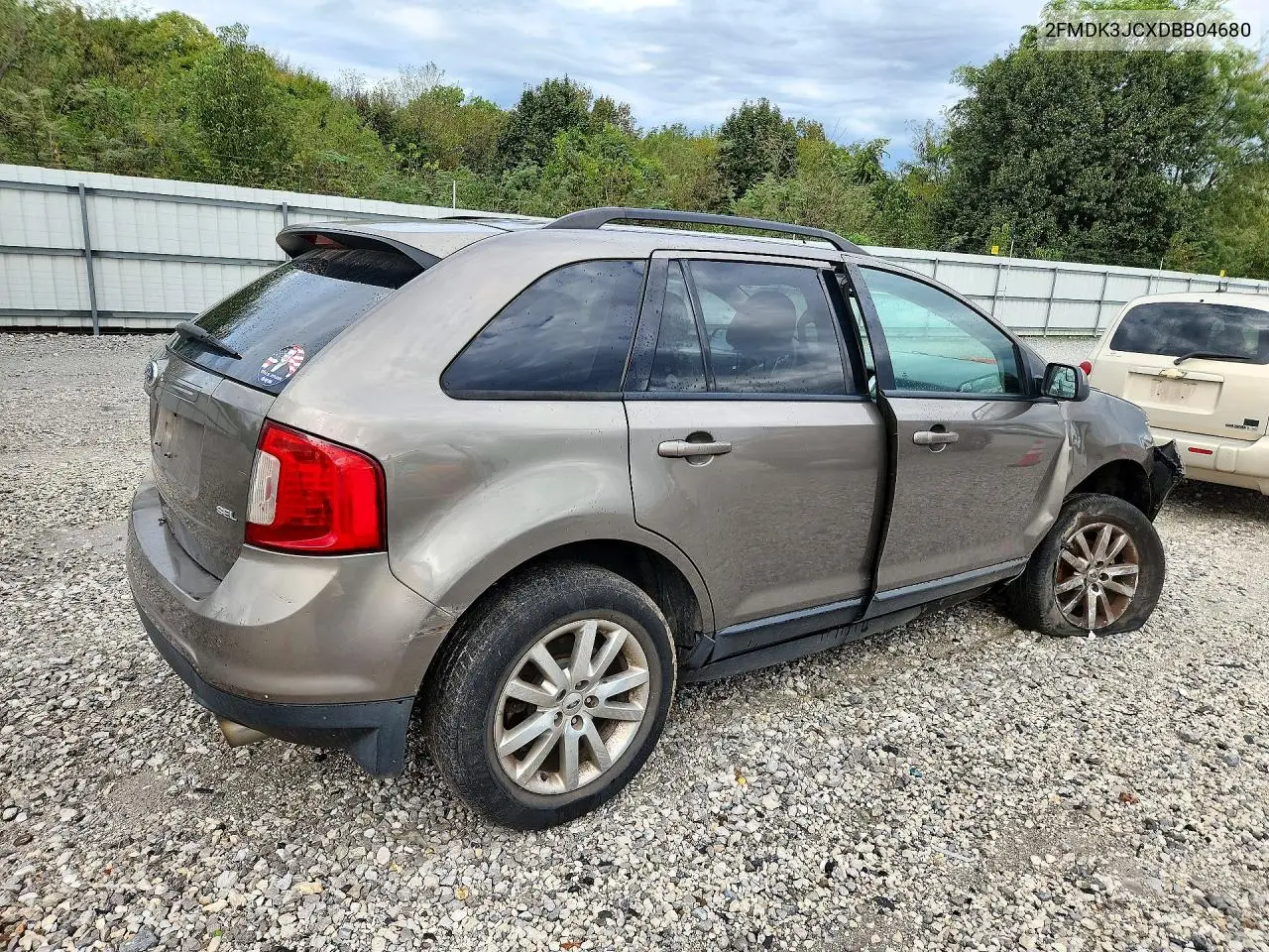 2013 FORD EDGE VIN 2FMDK3JCXDBB04680 — фото 3