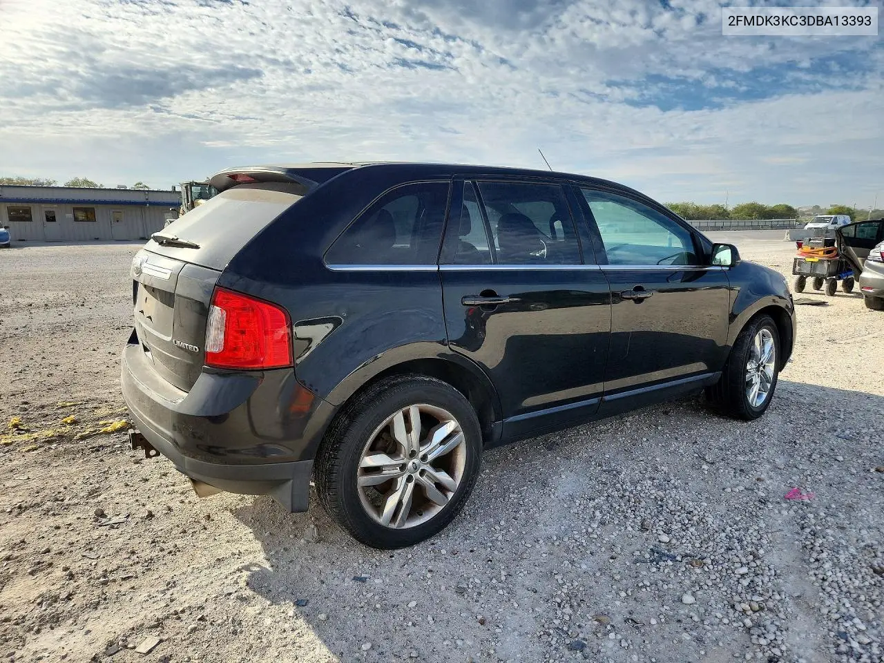 2013 FORD EDGE VIN 2FMDK3KC3DBA13393 — фото 3