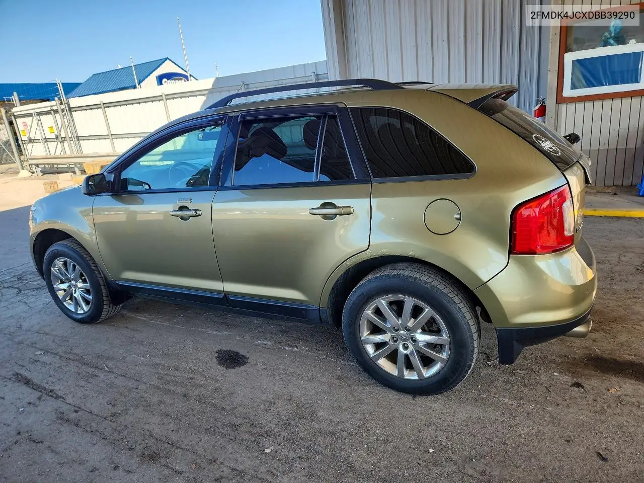 2013 FORD EDGE VIN 2FMDK4JCXDBB39290 — фото 2