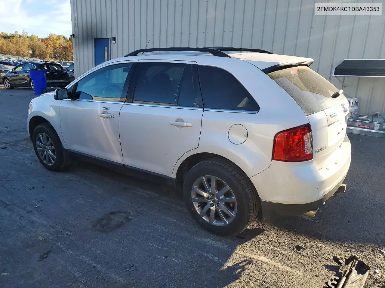 2013 FORD EDGE VIN 2FMDK4KC1DBA43353 — фото 2