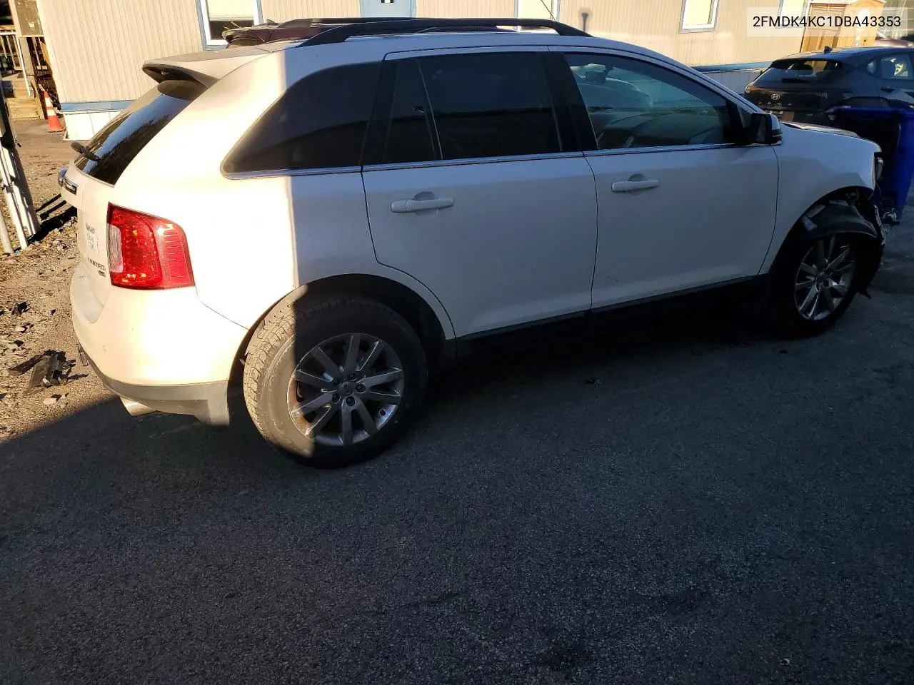 2013 FORD EDGE VIN 2FMDK4KC1DBA43353 — фото 3