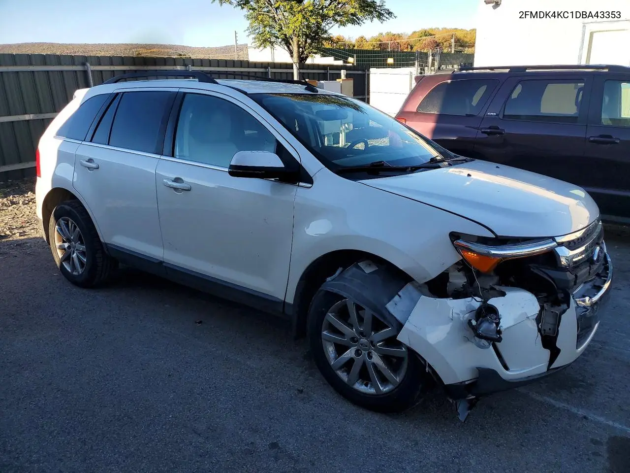 2013 FORD EDGE VIN 2FMDK4KC1DBA43353 — фото 4