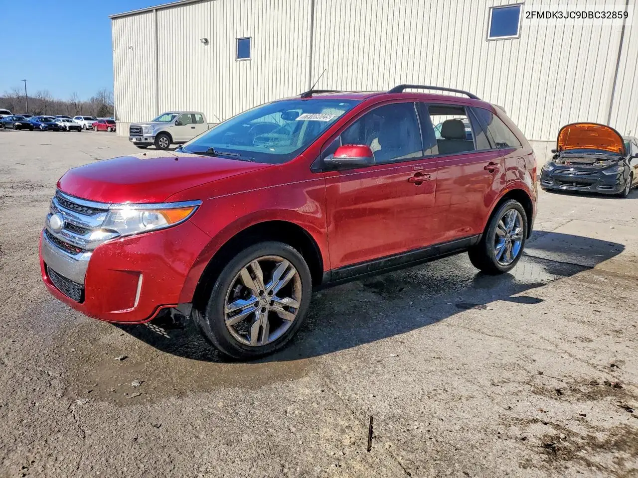 FORD EDGE 2013, VIN 2FMDK3JC9DBC32859