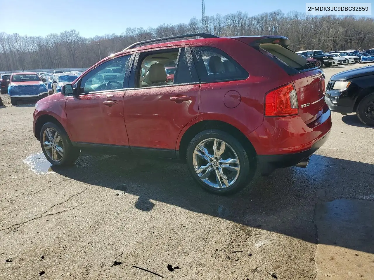 2013 FORD EDGE VIN 2FMDK3JC9DBC32859 — фото 2
