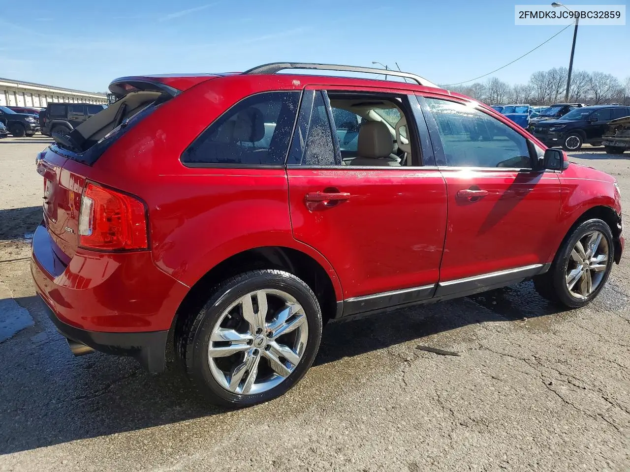 2013 FORD EDGE VIN 2FMDK3JC9DBC32859 — фото 3