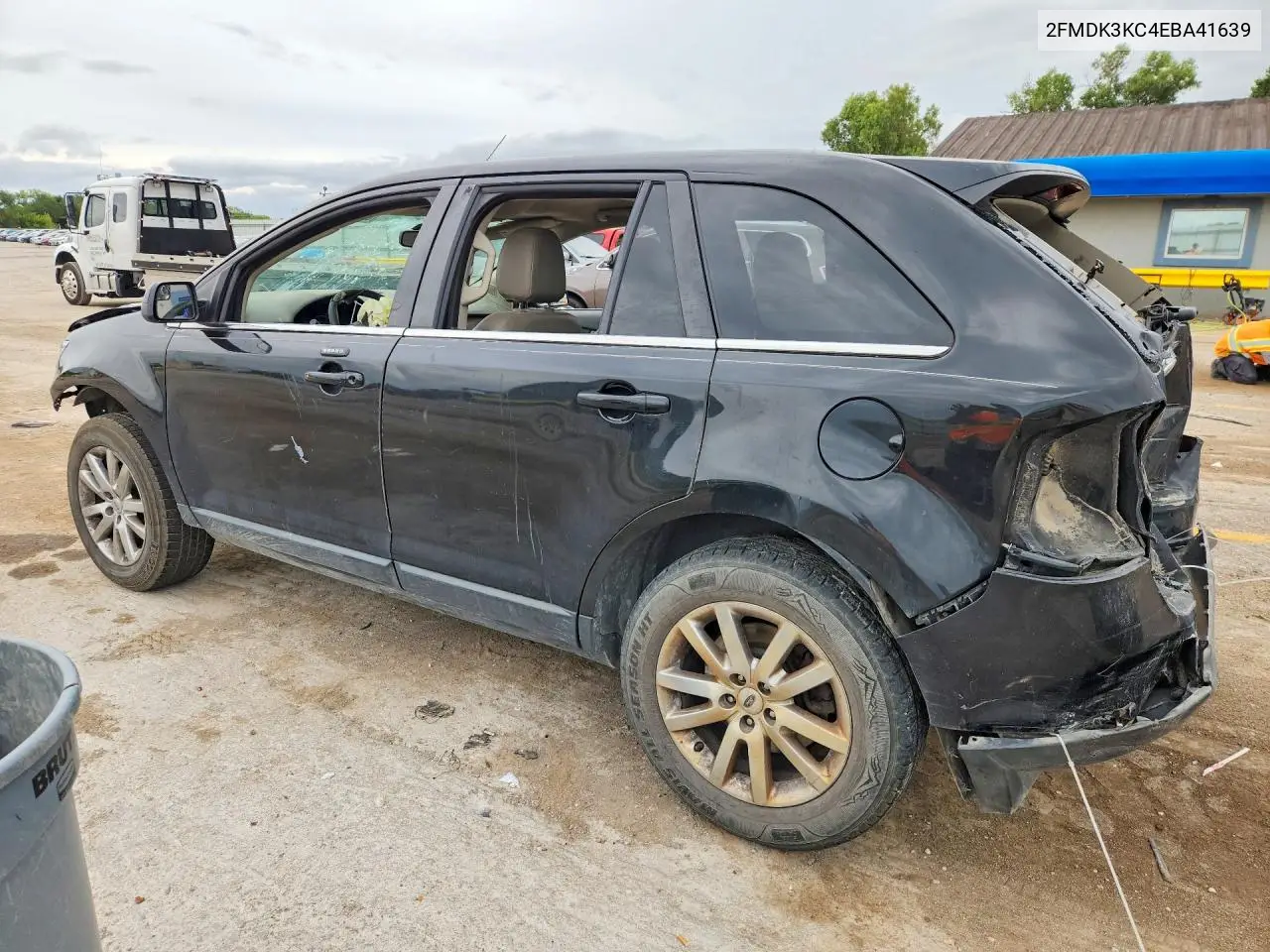 2014 FORD EDGE VIN 2FMDK3KC4EBA41639 — фото 2