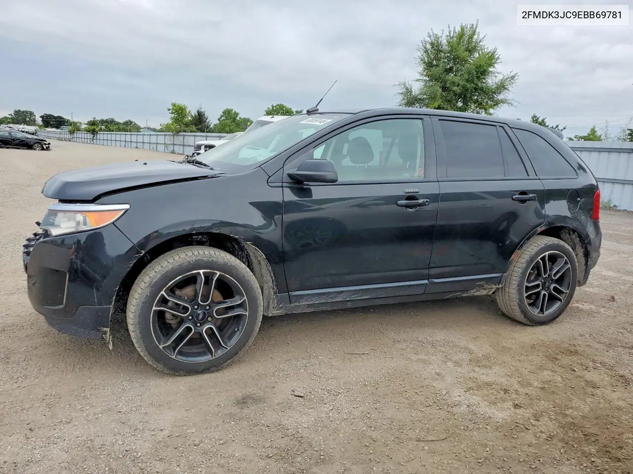 FORD EDGE 2014, VIN 2FMDK3JC9EBB69781