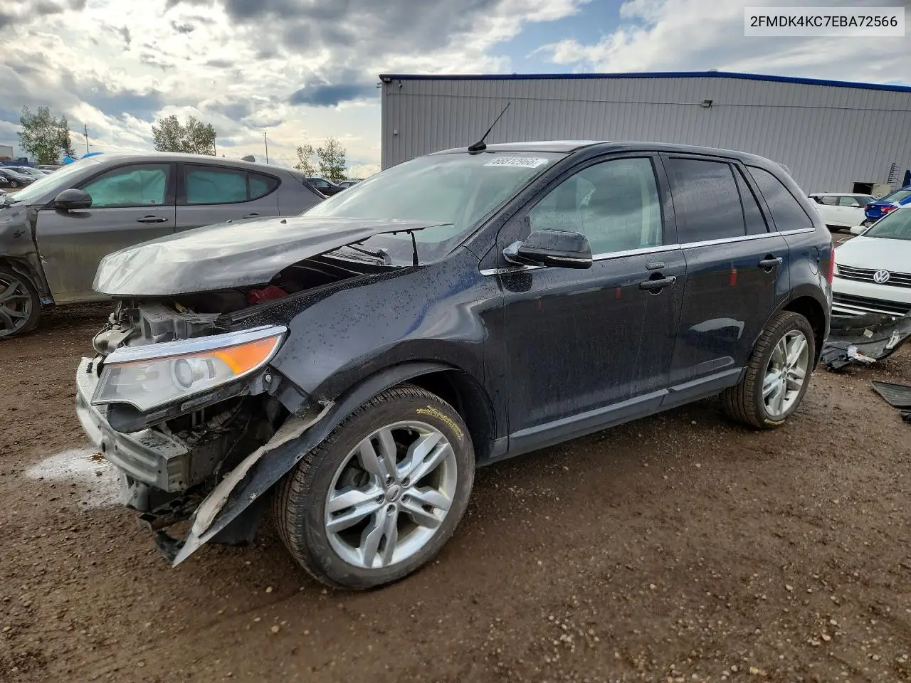 FORD EDGE 2014, VIN 2FMDK4KC7EBA72566