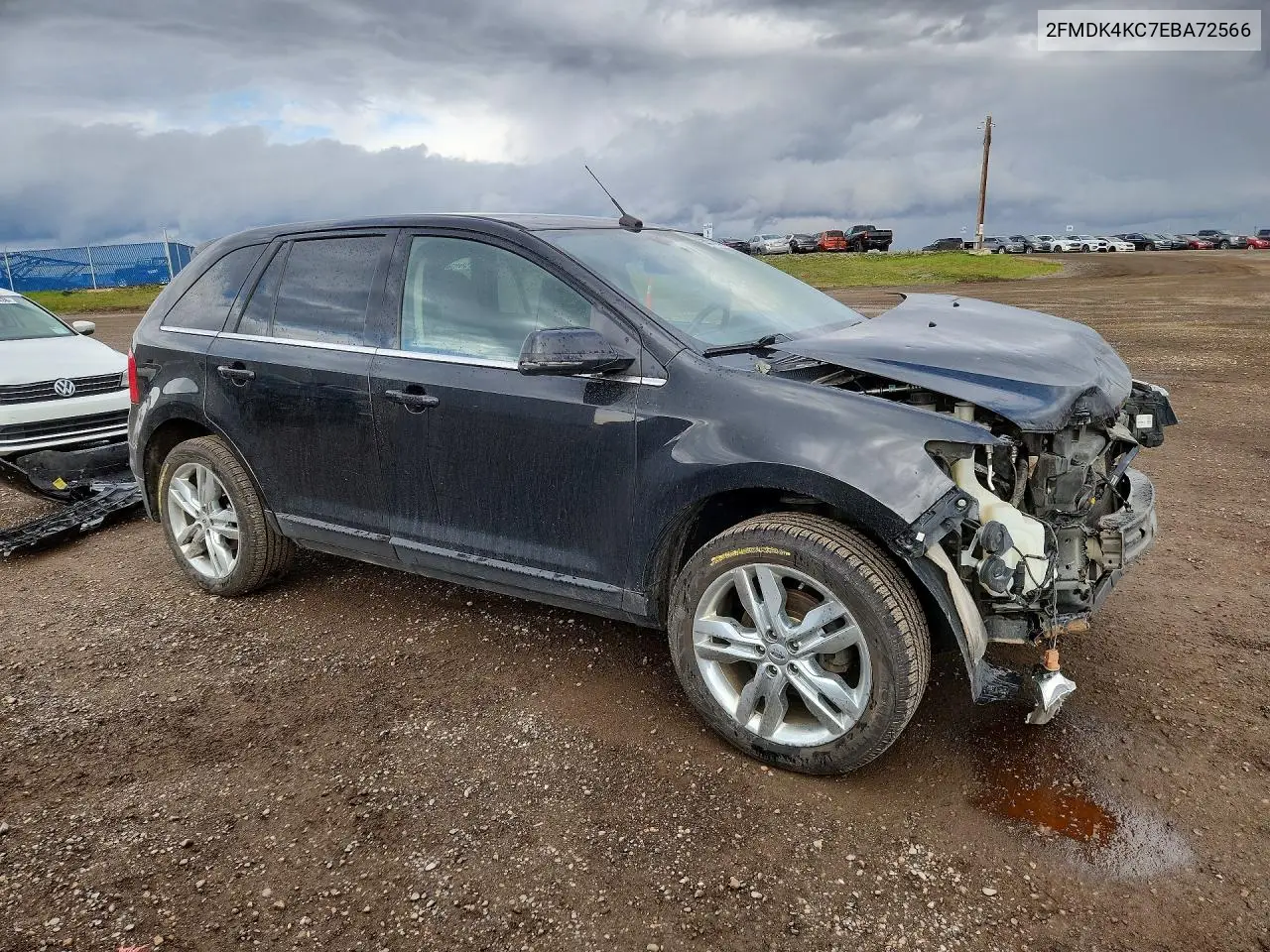 2014 FORD EDGE VIN 2FMDK4KC7EBA72566 — фото 4