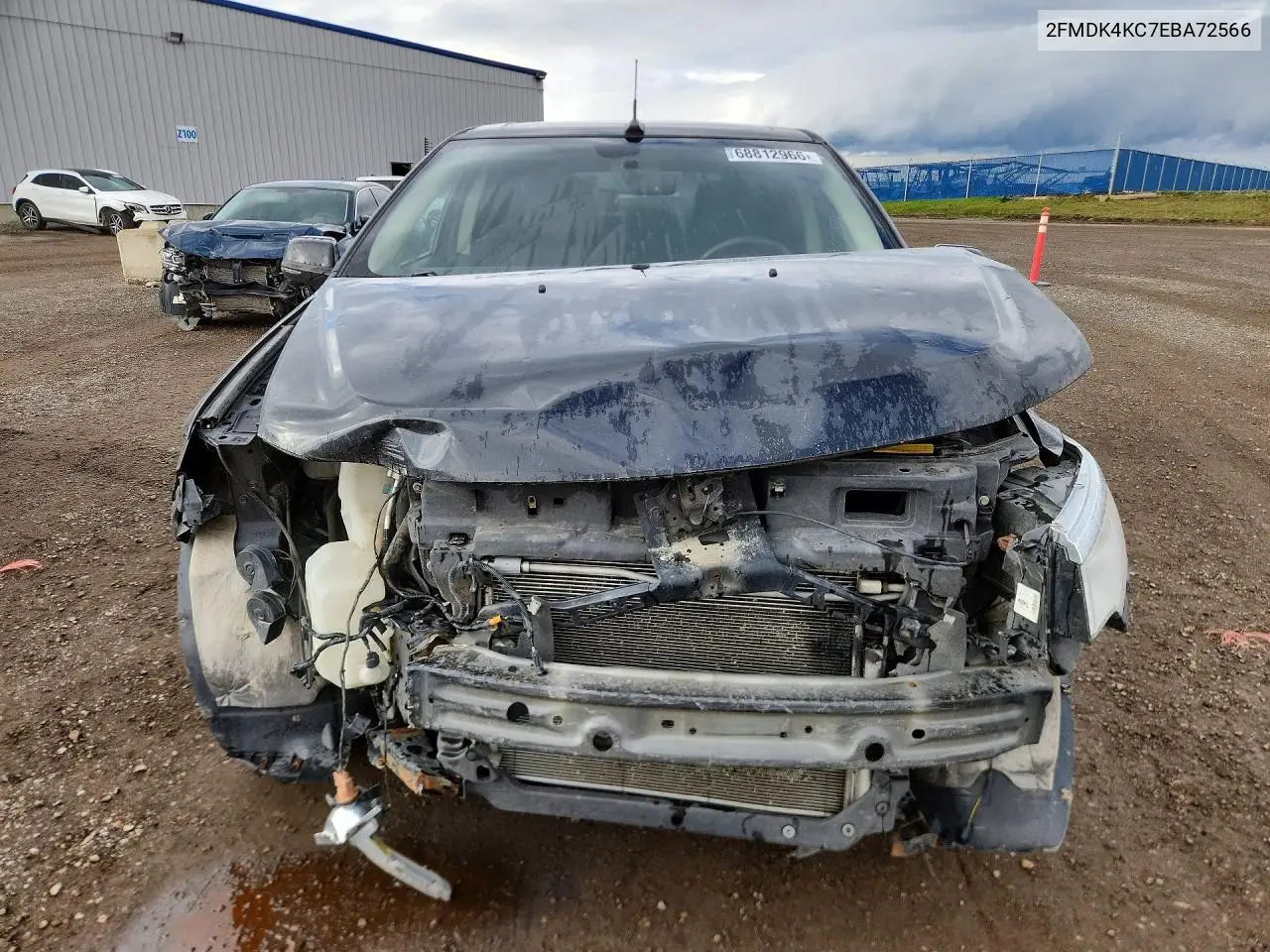 2014 FORD EDGE VIN 2FMDK4KC7EBA72566 — фото 5