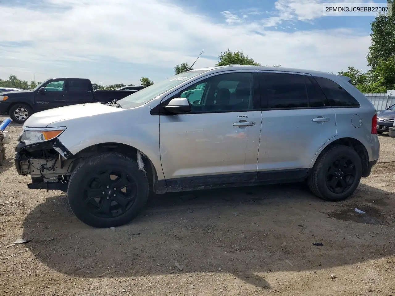 FORD EDGE 2014, VIN 2FMDK3JC9EBB22007