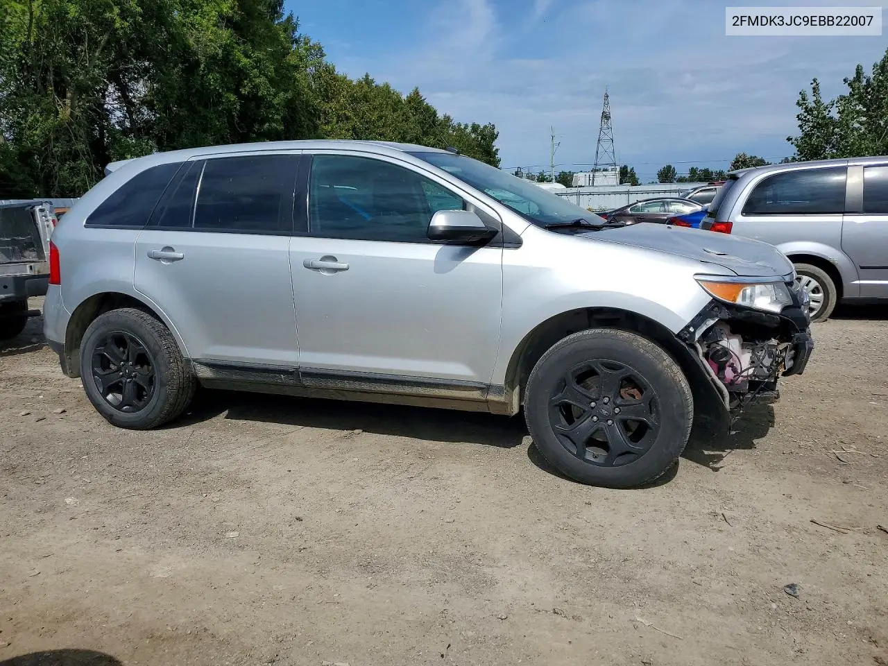 2014 FORD EDGE VIN 2FMDK3JC9EBB22007 — фото 4