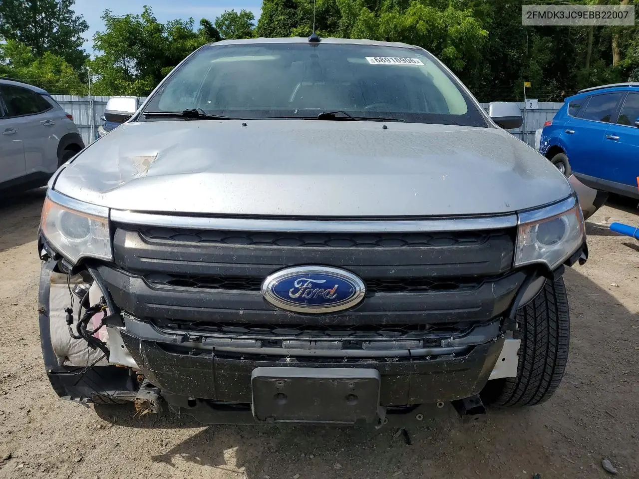2014 FORD EDGE VIN 2FMDK3JC9EBB22007 — фото 5