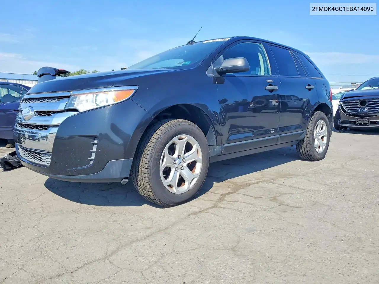 FORD EDGE 2014, VIN 2FMDK4GC1EBA14090