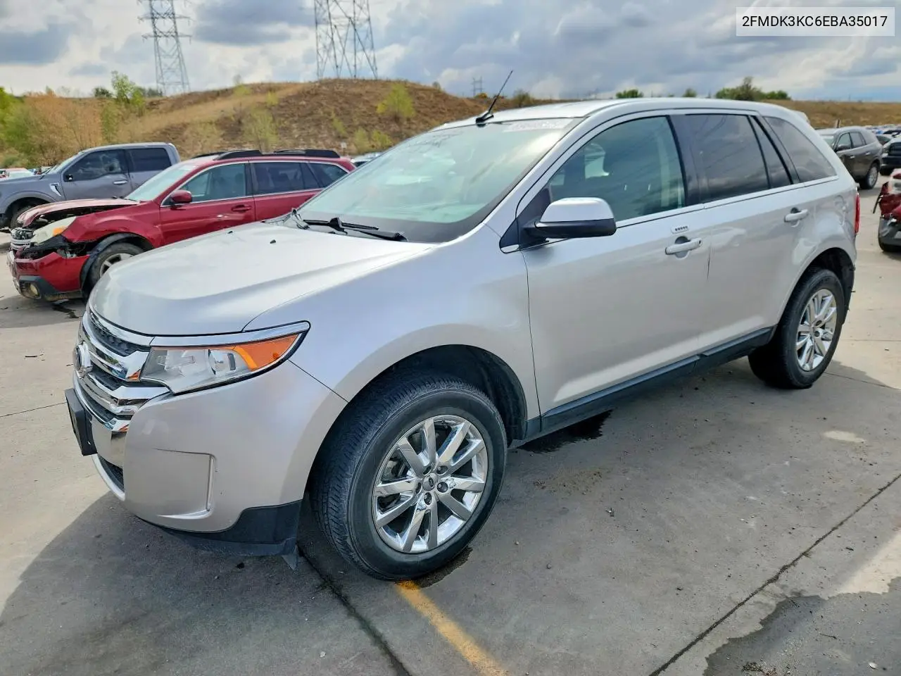 FORD EDGE 2014, VIN 2FMDK3KC6EBA35017