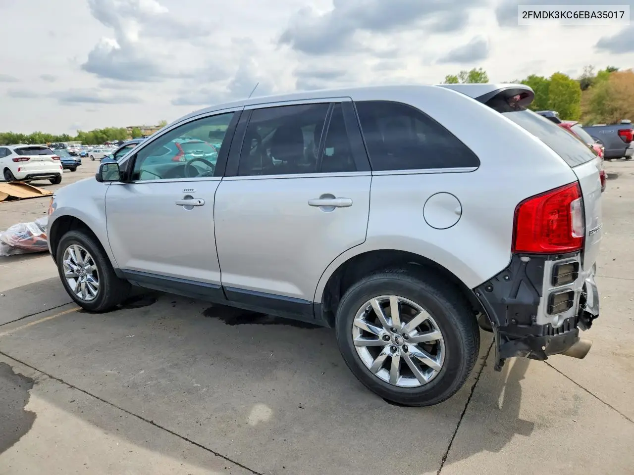 2014 FORD EDGE VIN 2FMDK3KC6EBA35017 — фото 2