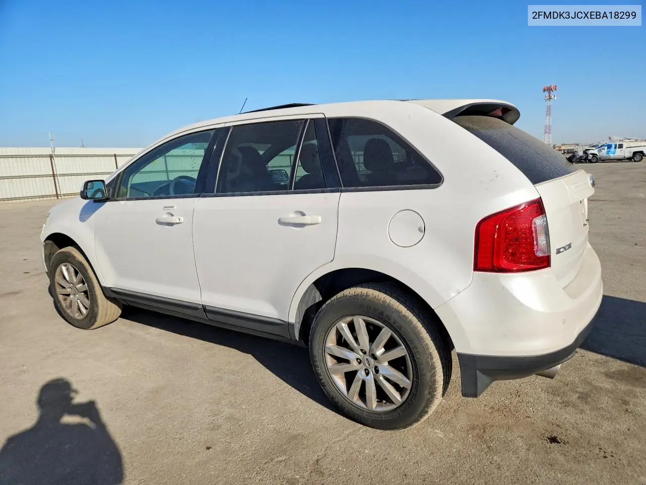 2014 FORD EDGE VIN 2FMDK3JCXEBA18299 — фото 2