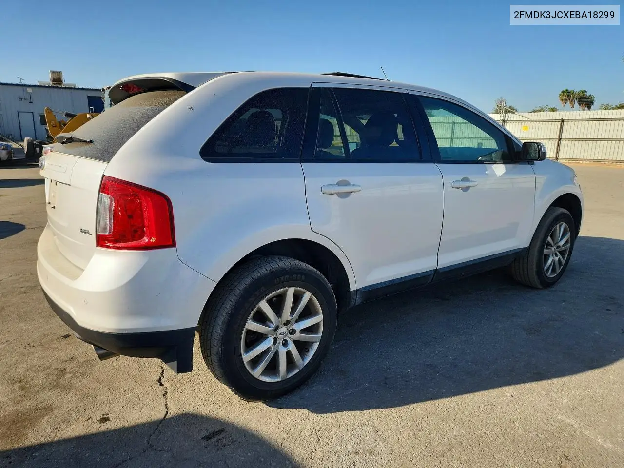 2014 FORD EDGE VIN 2FMDK3JCXEBA18299 — фото 3
