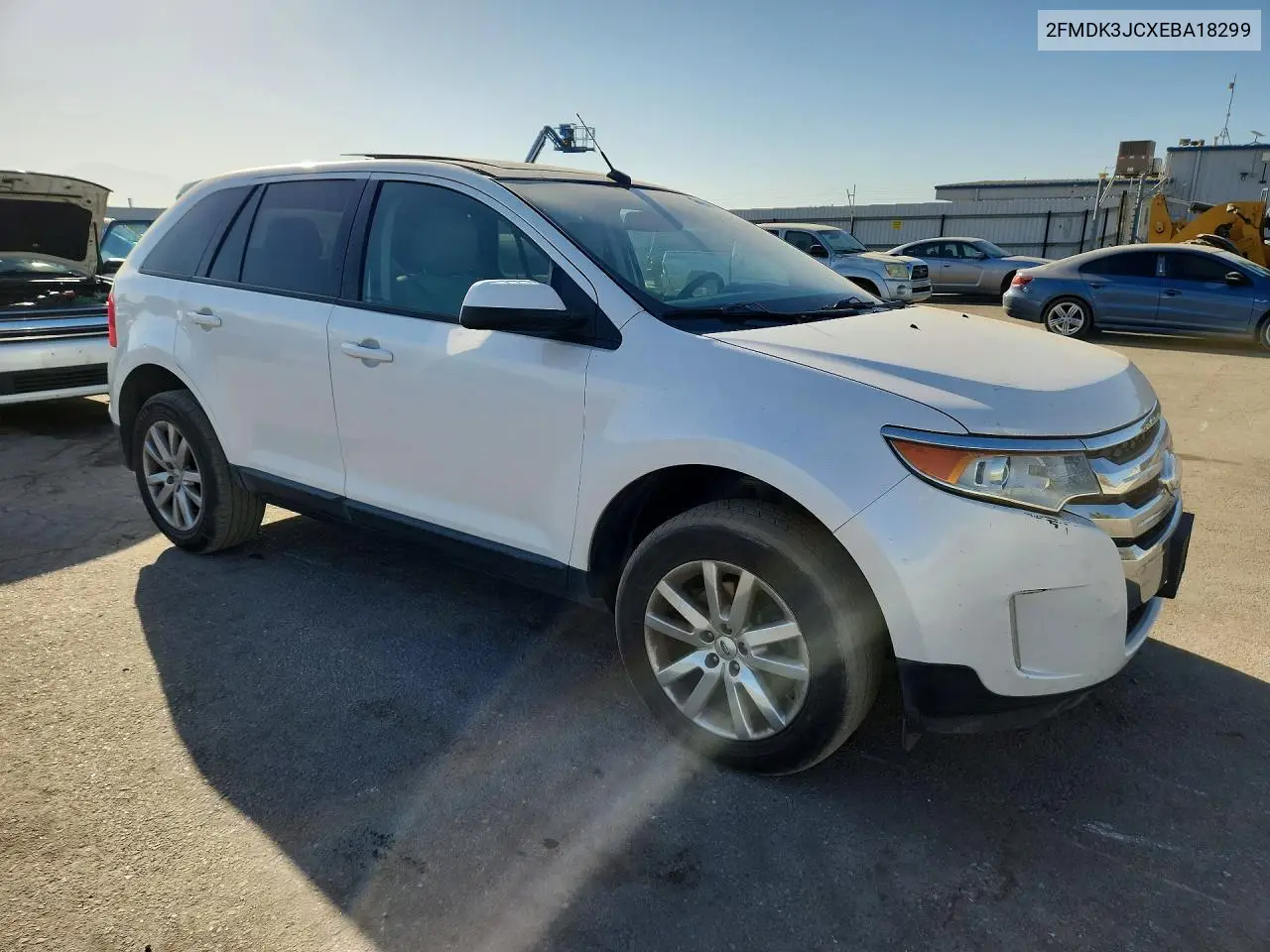2014 FORD EDGE VIN 2FMDK3JCXEBA18299 — фото 4