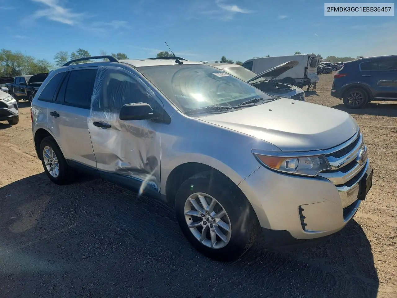 2014 FORD EDGE VIN 2FMDK3GC1EBB36457 — фото 4