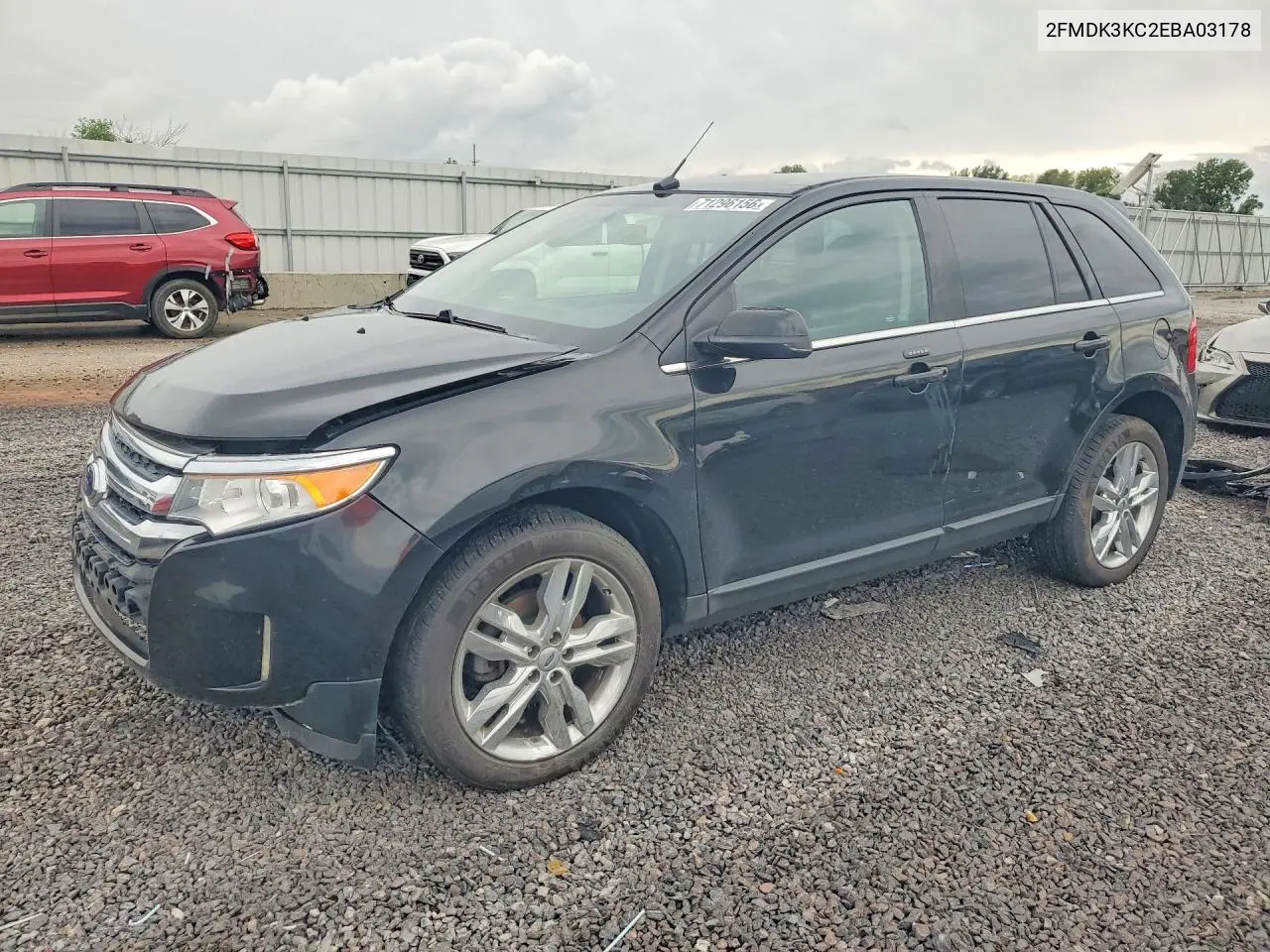 FORD EDGE 2014, VIN 2FMDK3KC2EBA03178