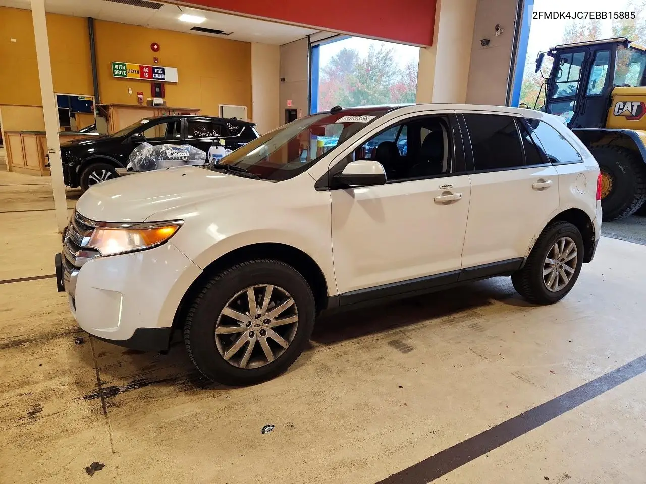 FORD EDGE 2014, VIN 2FMDK4JC7EBB15885