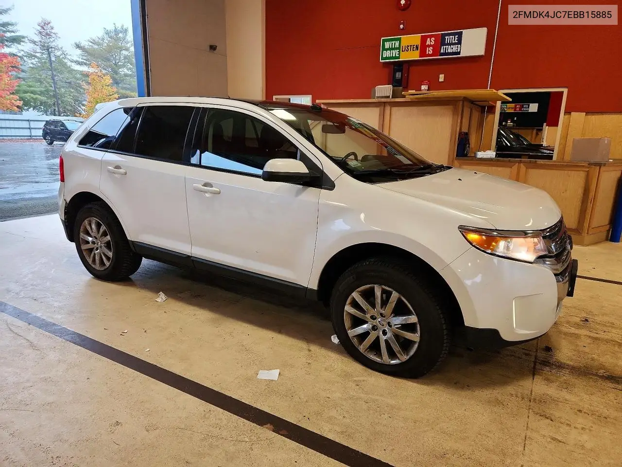 2014 FORD EDGE VIN 2FMDK4JC7EBB15885 — фото 4