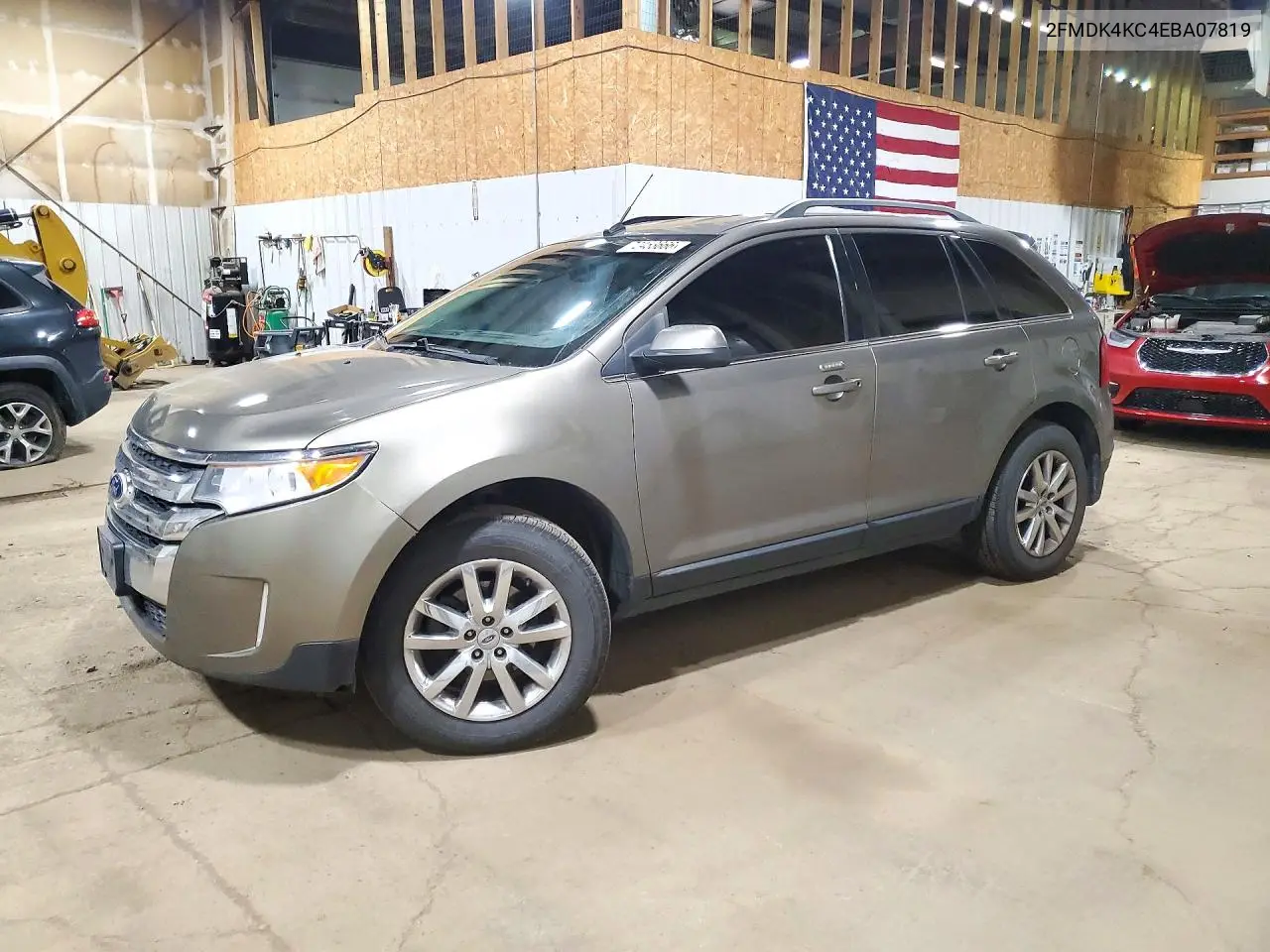 FORD EDGE 2014, VIN 2FMDK4KC4EBA07819