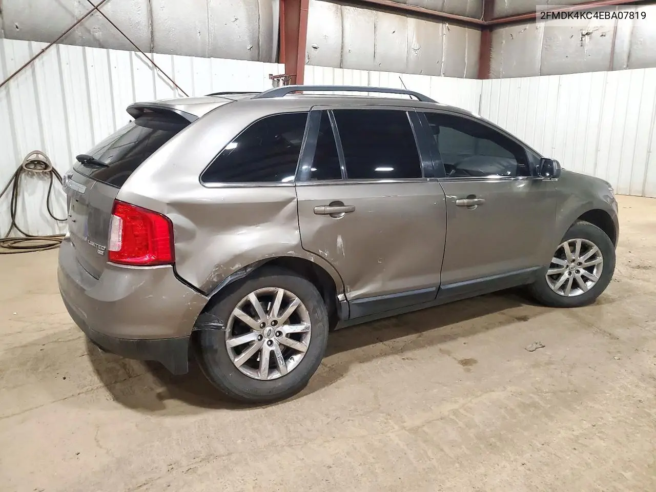 2014 FORD EDGE VIN 2FMDK4KC4EBA07819 — фото 3