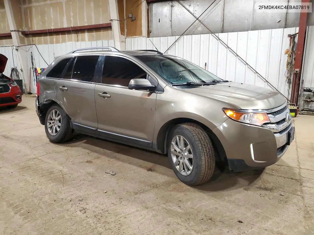2014 FORD EDGE VIN 2FMDK4KC4EBA07819 — фото 4