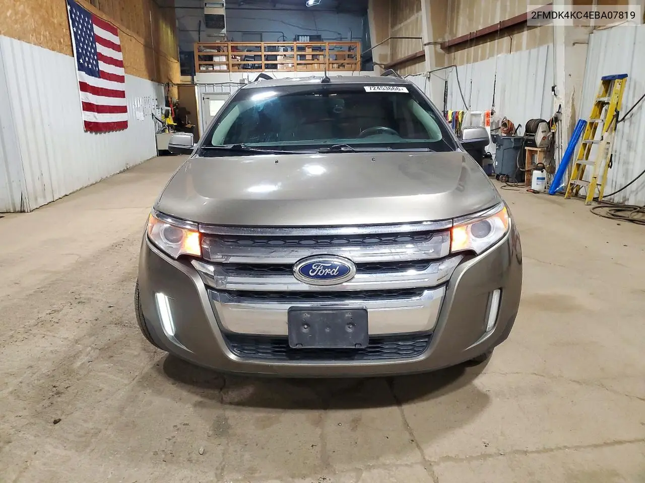 2014 FORD EDGE VIN 2FMDK4KC4EBA07819 — фото 5